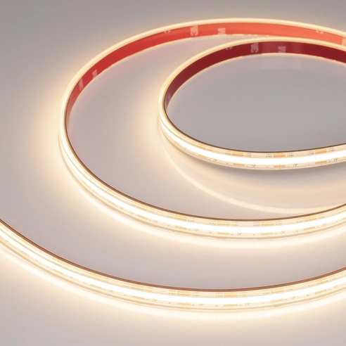 Лента светодиодная герметичная COB-PS-X560-12mm 24V Warm3000 (9.6 W/m, IP67, 10m) (Arlight, 5 лет)