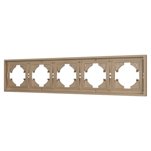 Рамка пластиковая FRM-TENDO-PL-5-GD (Arlight, -)