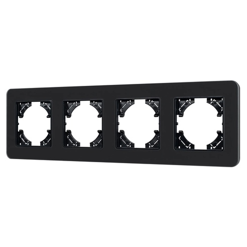 Рамка стеклянная FRM-OMALI-SFGS-4-BK (Arlight, -)