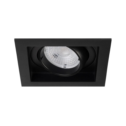 Светильник MS-VORTEX-BUILT-S90x90-12W Warm3000 (BK-BK, 40 deg, 230V) (Arlight, IP20 Металл, 5 лет)