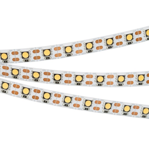 Лента светодиодная RT 2-5000 12V Cx1 Day5000 2x (5060, 360 LED, CRI98) (Arlight, 16.8 Вт/м, IP20)