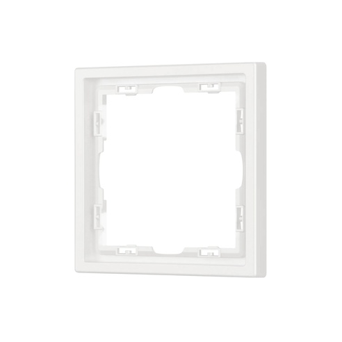 Рамка пластиковая FRM-NOBE-SFPL-1-WH (Arlight, -)