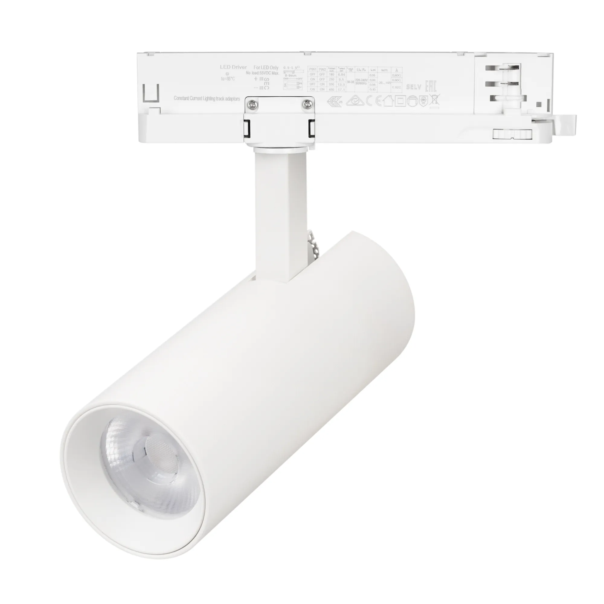 Светильник LGD-GERA-4TR-R74-20W Day4000 (WH, 36 deg, 230V, DALI) (Arlight, IP20 Металл, 5 лет)
