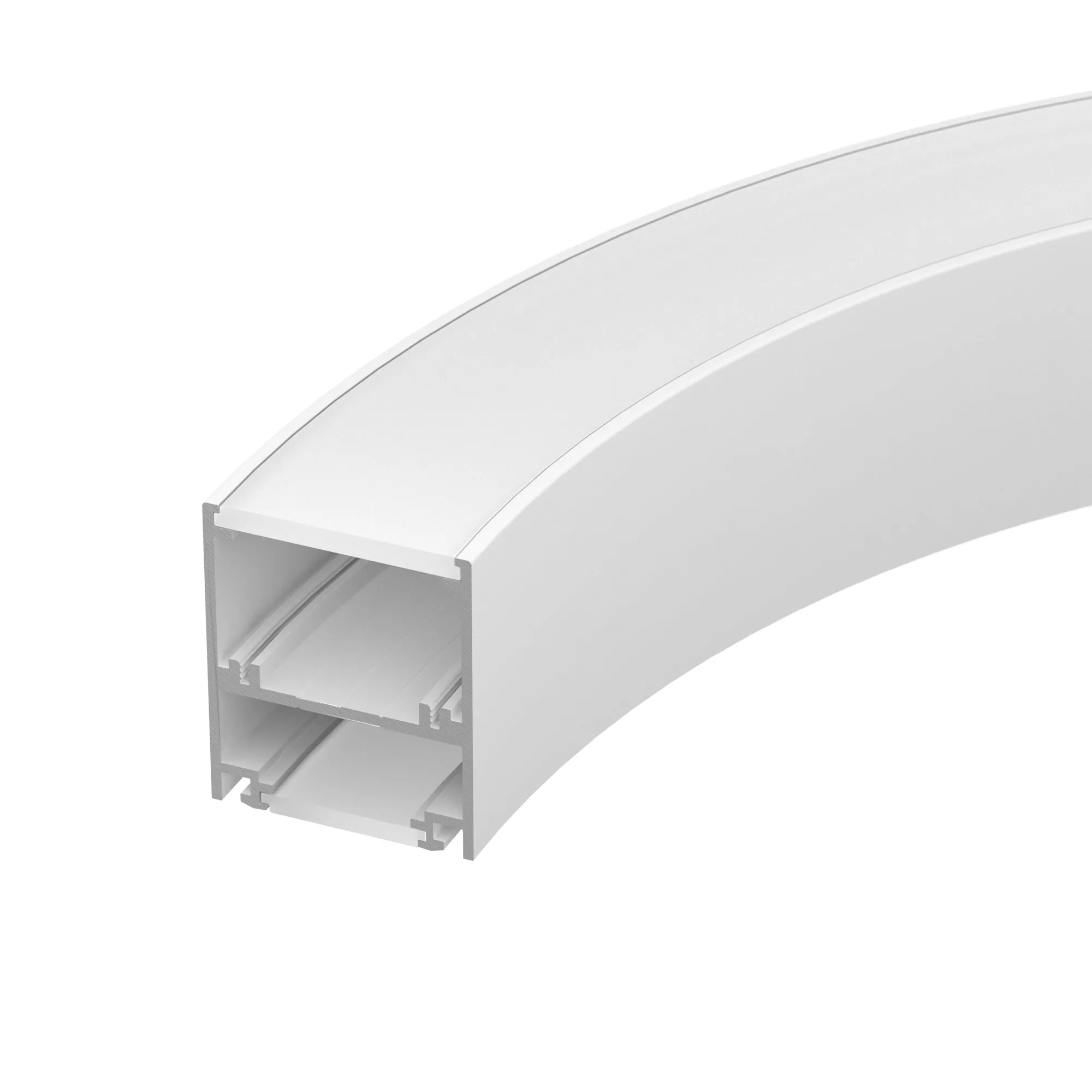 Профиль SL-ARC-5060-D1500-A45 WHITE (дуга 1 из 8) (Arlight, Алюминий) - изображение товара