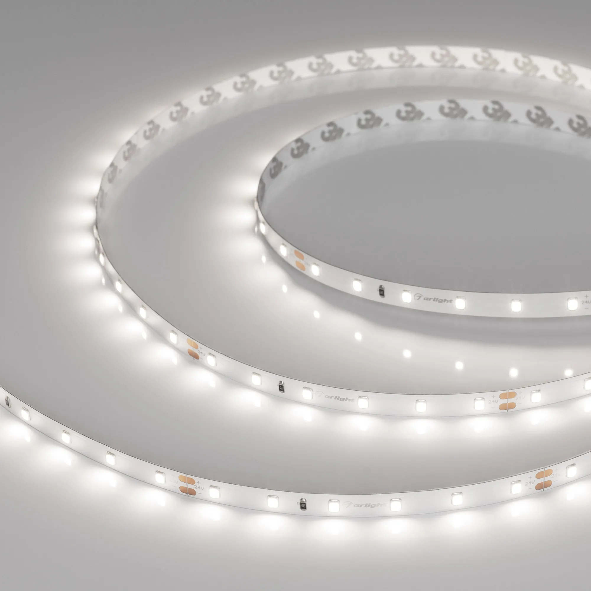 Лента светодиодная UL-A60-8mm 24V Day5000 (7.2 W/m, IP20, 5m) (Arlight, 7 лет)