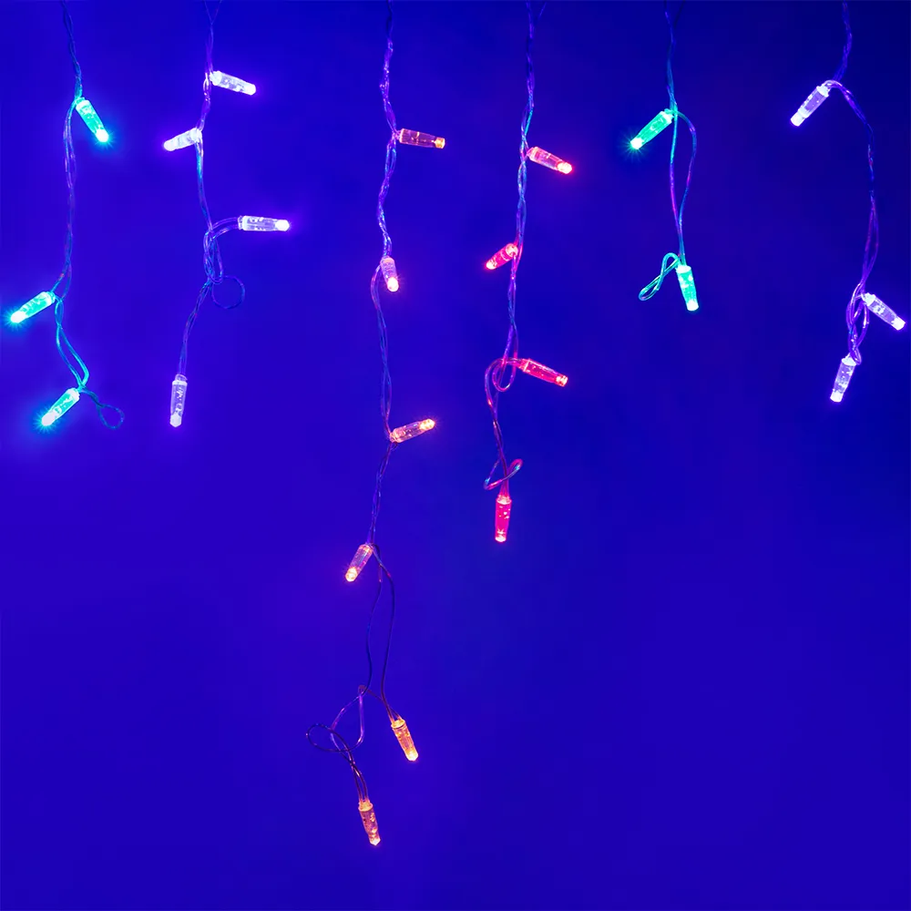 Светодиодная гирлянда ARD-EDGE-CLASSIC-2400x600-CLEAR-88LED-LIVE RGB (230V, 6W) (Ardecoled, IP65) - изображение товара