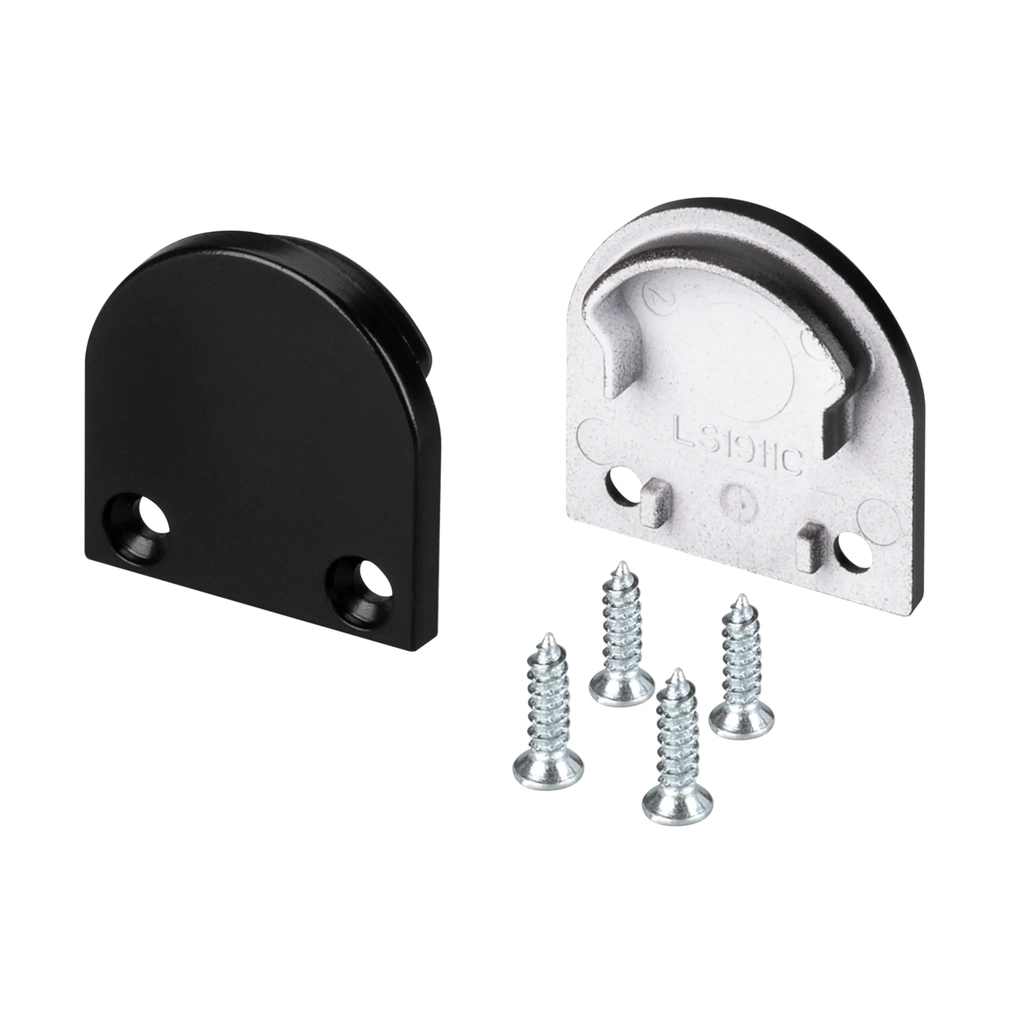 Заглушка SL-LINE-2011M ROUND BLACK глухая (Arlight, Пластик) - изображение товара