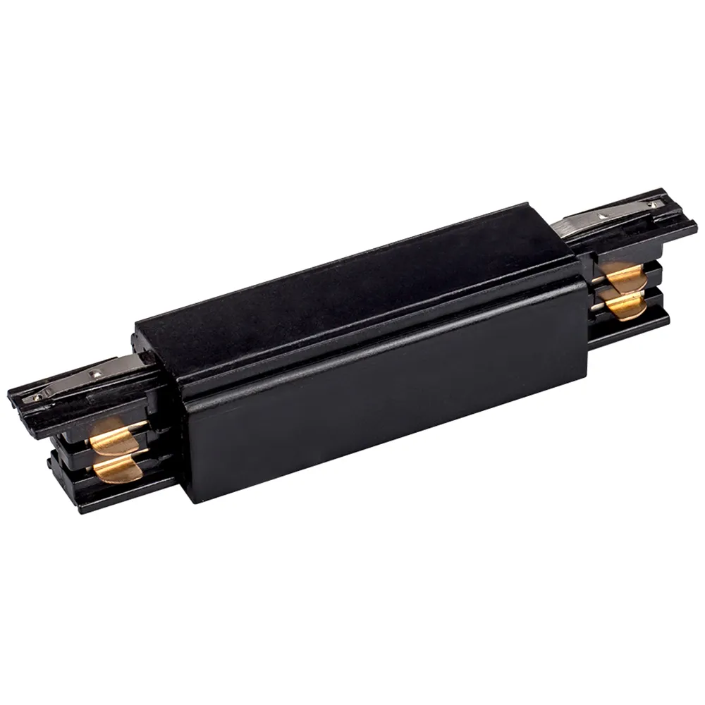 Коннектор прямой LGD-4TR-CON-LONG-BK (C) (Arlight, IP20 Пластик, 3 года) - изображение товара