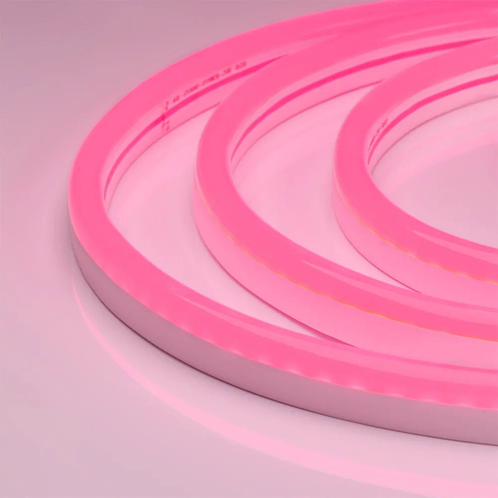 Гибкий неон ARL-CF2835-Classic-220V Pink (26x15mm) (Arlight, 8 Вт/м, IP65) - изображение товара
