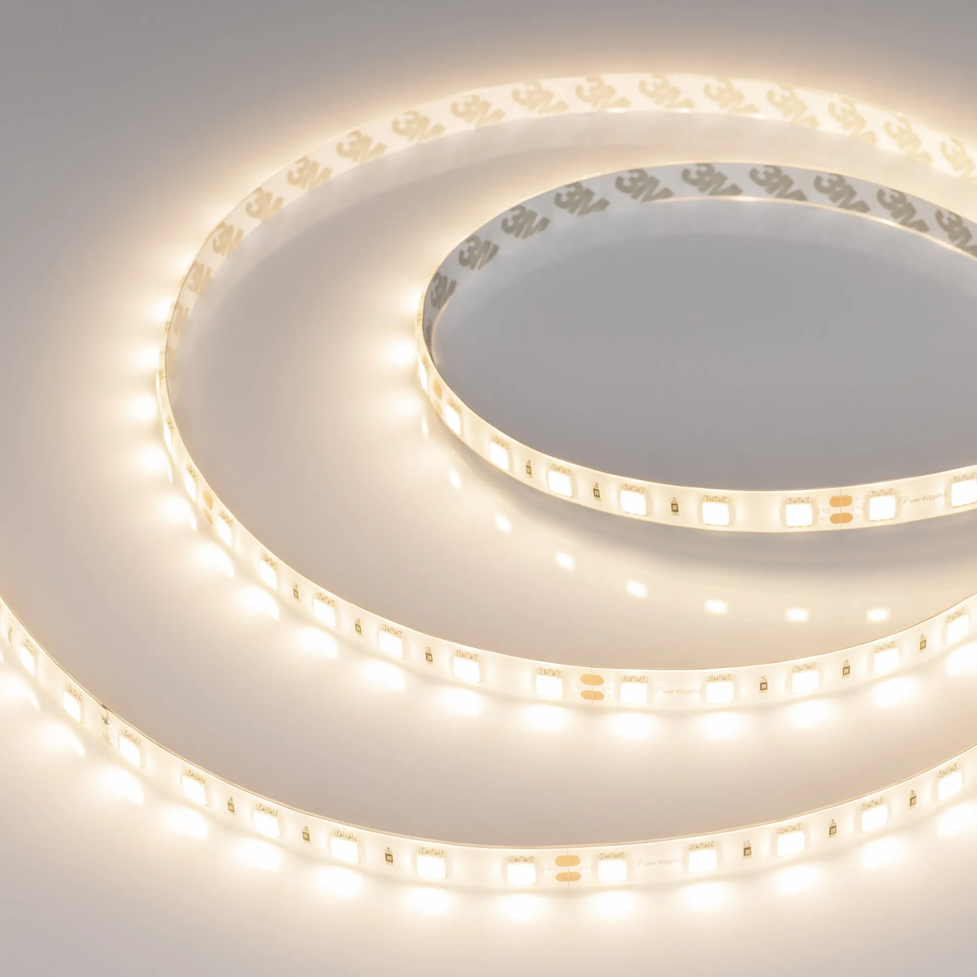 Лента светодиодная герметичная RTW-SE-B60-10mm 24V Warm3000 (14.4 W/m, IP65, 5m) (Arlight, -) - изображение товара