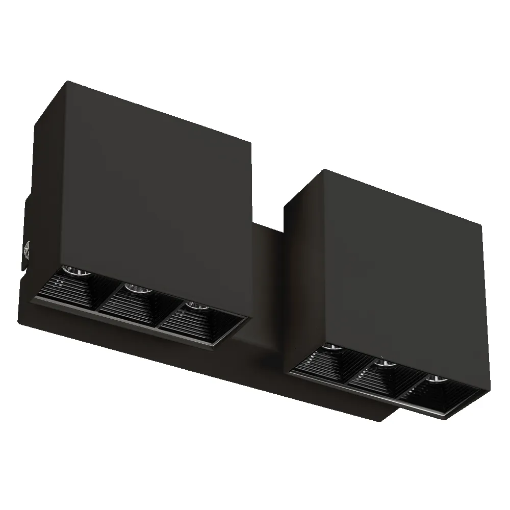 Светильник SP-LEGACY-S200x85-2x6W Warm3000 (BK, 16 deg) (Arlight, IP20 Металл, 3 года) - изображение товара