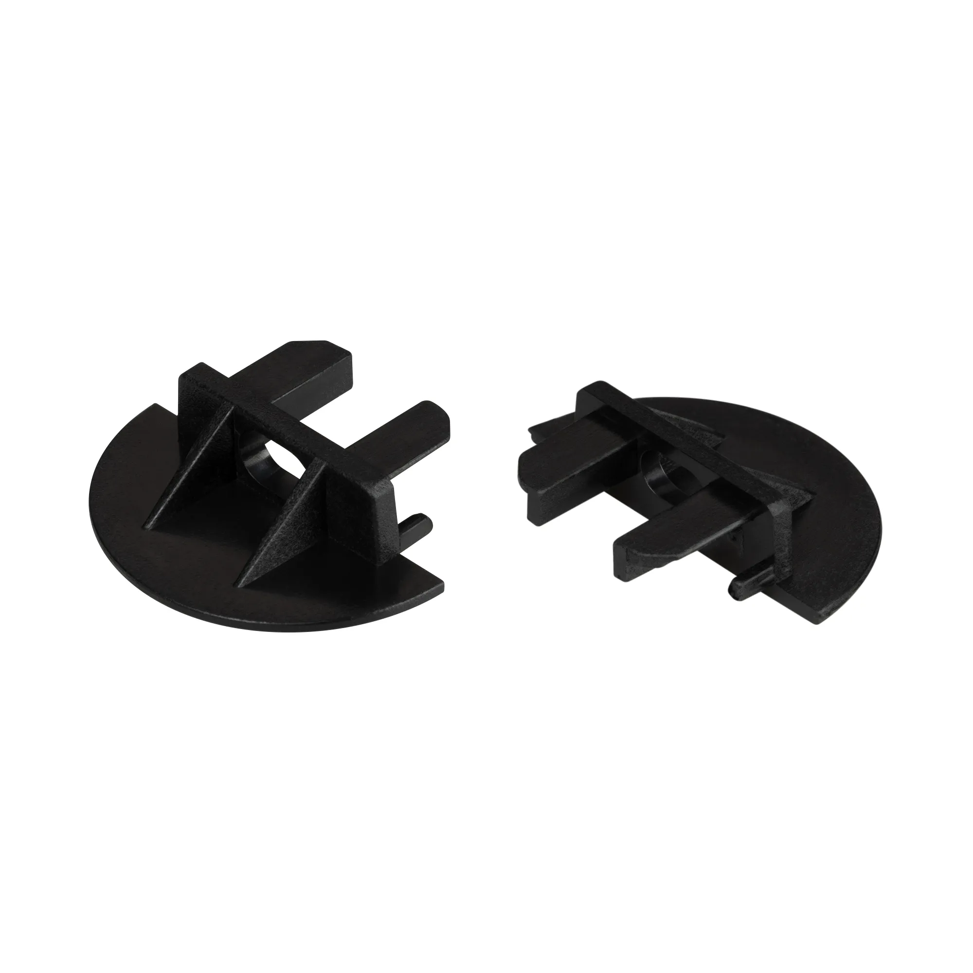 Заглушка для MIC-FS-R черная с отверстием (Arlight, Пластик) - изображение товара