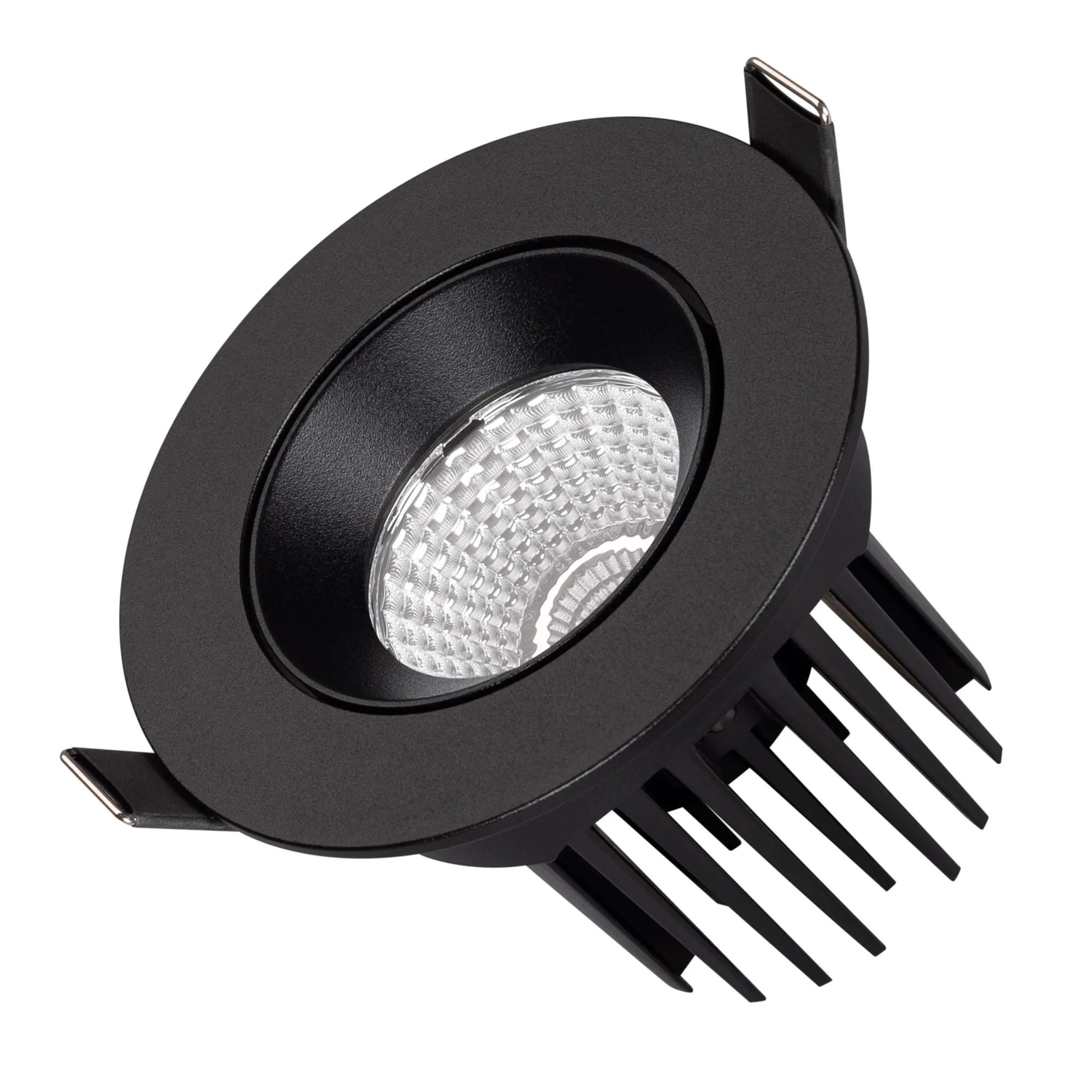 Светильник MS-ATOLL-BUILT-TURN-R94-10W Warm3000 (BK, 60 deg, 230V) (Arlight, IP54 Металл, 5 лет) - изображение товара