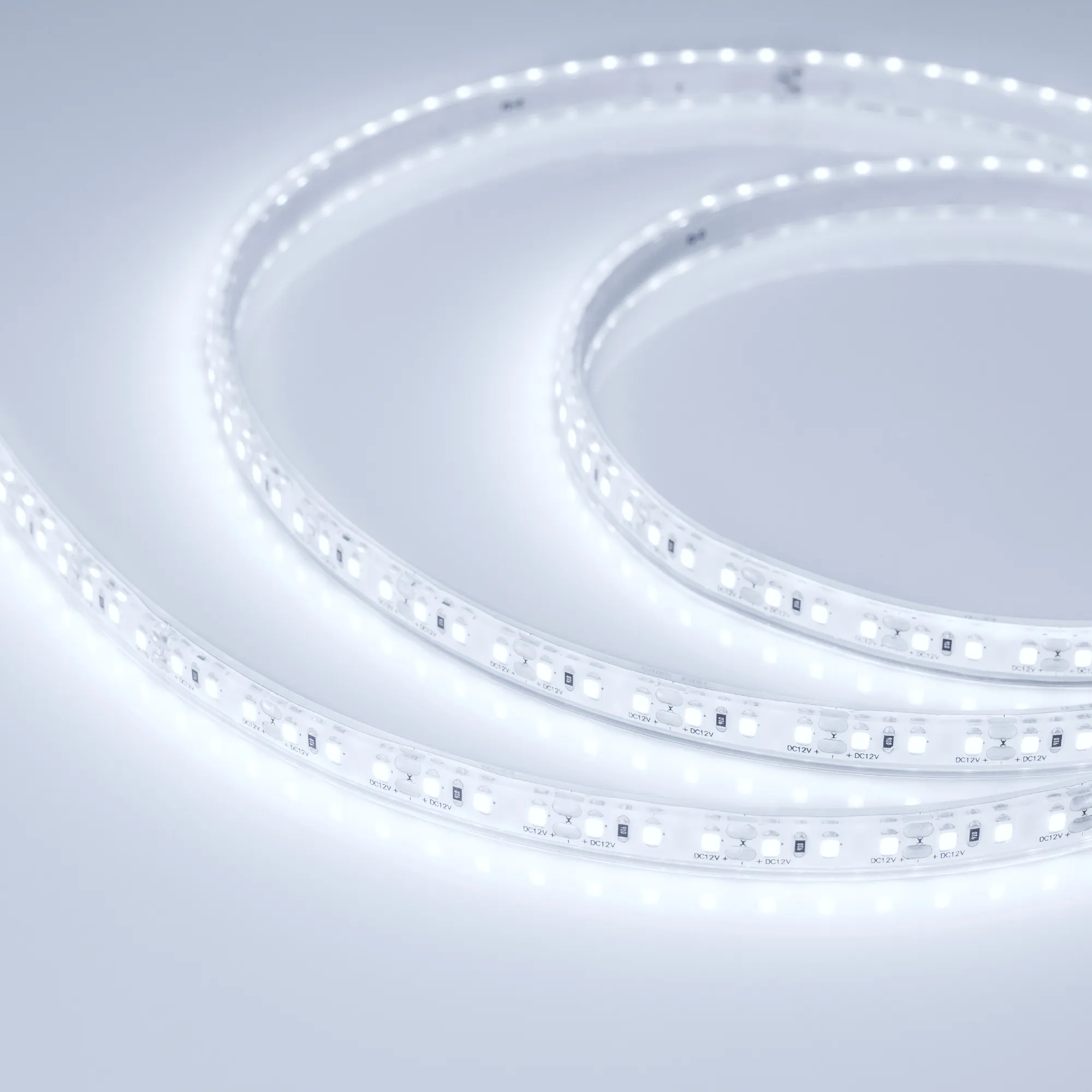 Лента светодиодная герметичная RTW-PU-A120-10.5mm 12V Cool 8K (16.8 W/m, IP68, Wire 2m, 5m) (Arlight, -) - изображение товара