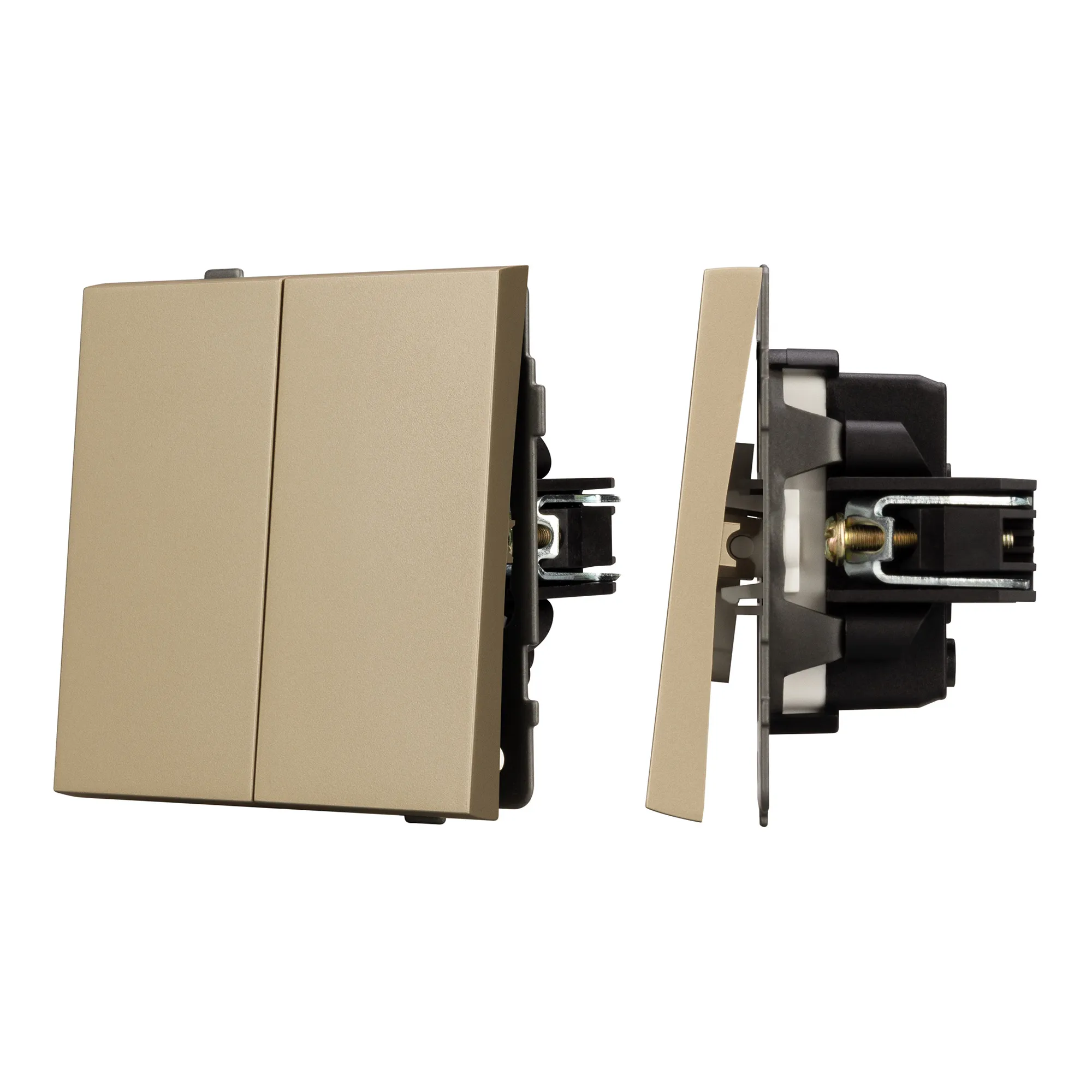 Механизм выключателя управления шторами SWT-TENDO-MKR2-SFPL-GD (230V, 10A) (Arlight, -) - изображение товара