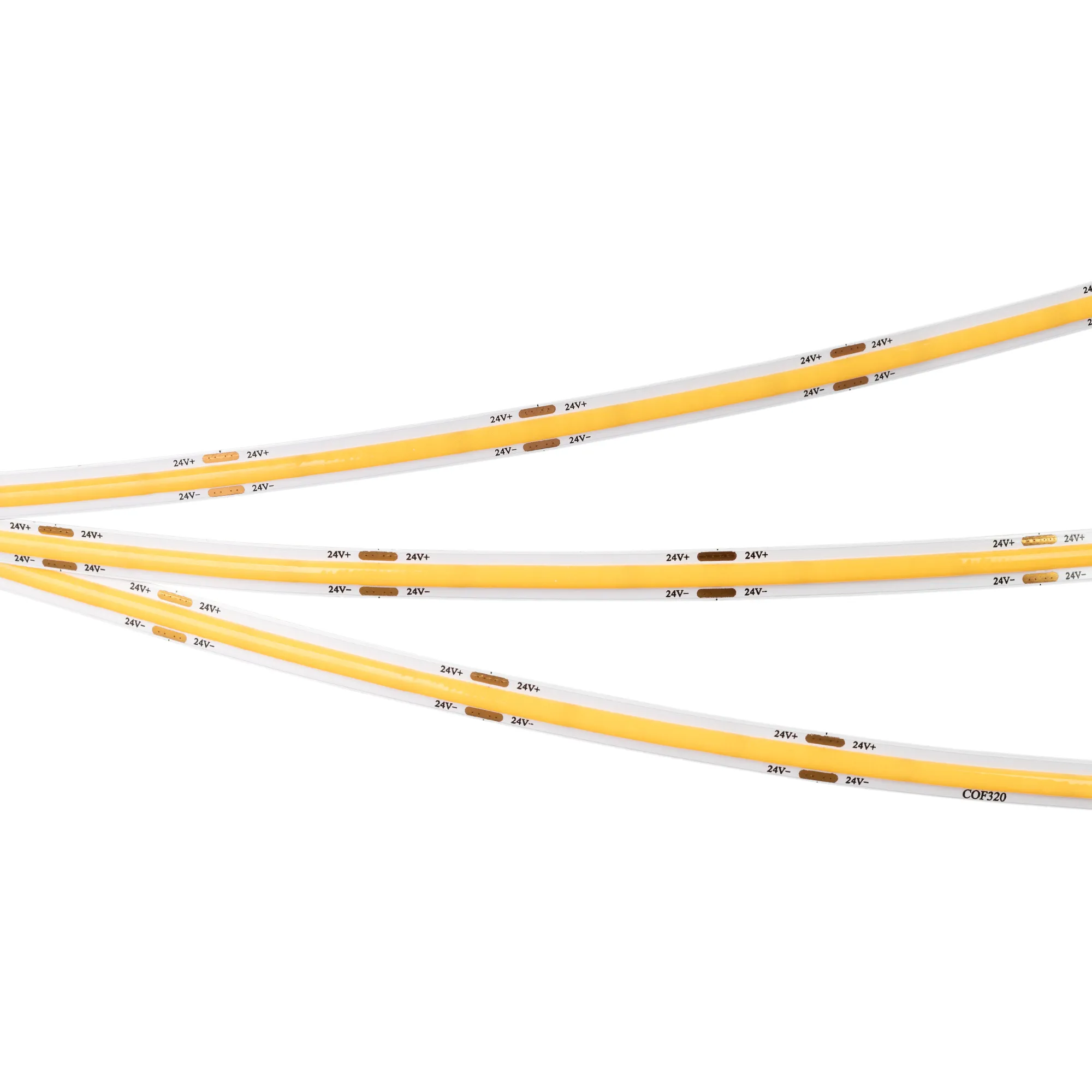 Лента светодиодная COB-X320-8mm 24V Warm3500 (8 W/m, IP20, 5m) (Arlight, -)