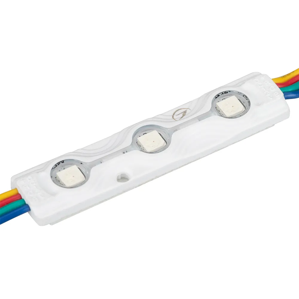 Модуль герметичный ARL-ORION-R07-12V RGB (5050, 3 LED) (Arlight, Закрытый) - изображение товара