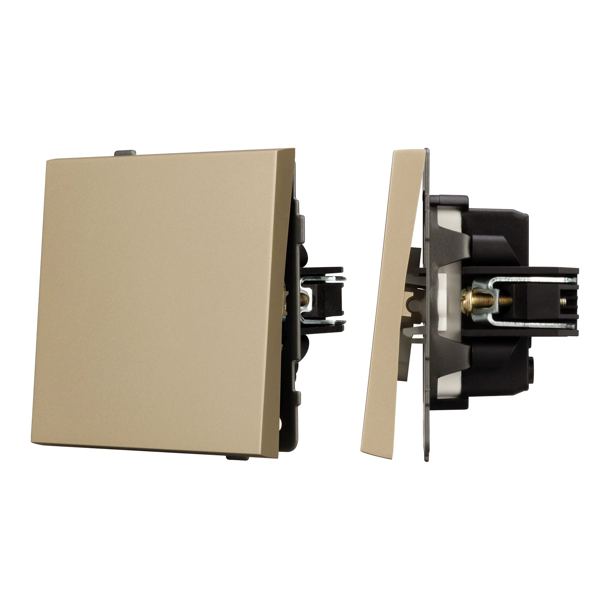 Механизм звонкового выключателя SWT-TENDO-MKR1-SFPL-GD (230V, 10A) (Arlight, -) - изображение товара